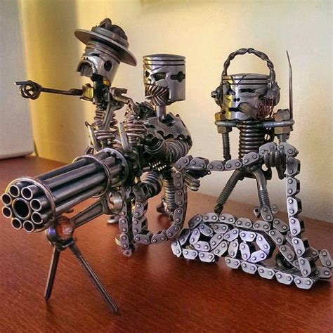 stuff made out of metal